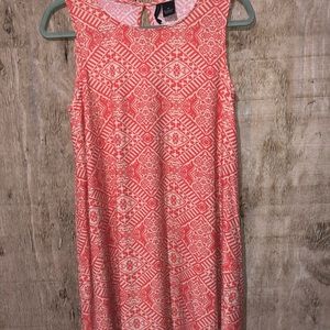 Pink Tribal Summer Dress